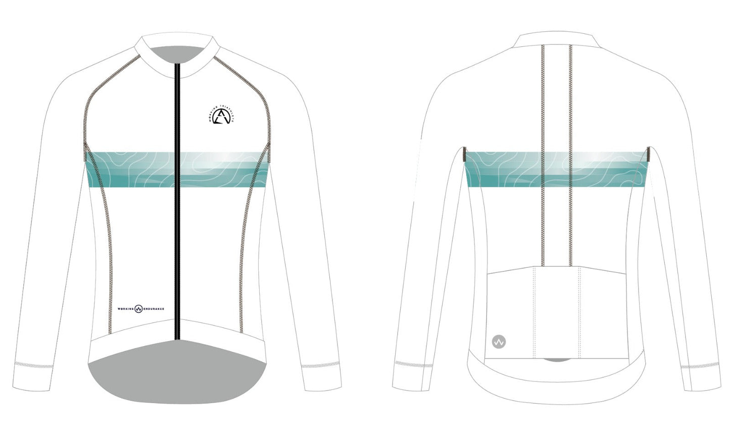 Working Triathlete: Pro Long Sleeve Cycling Jersey