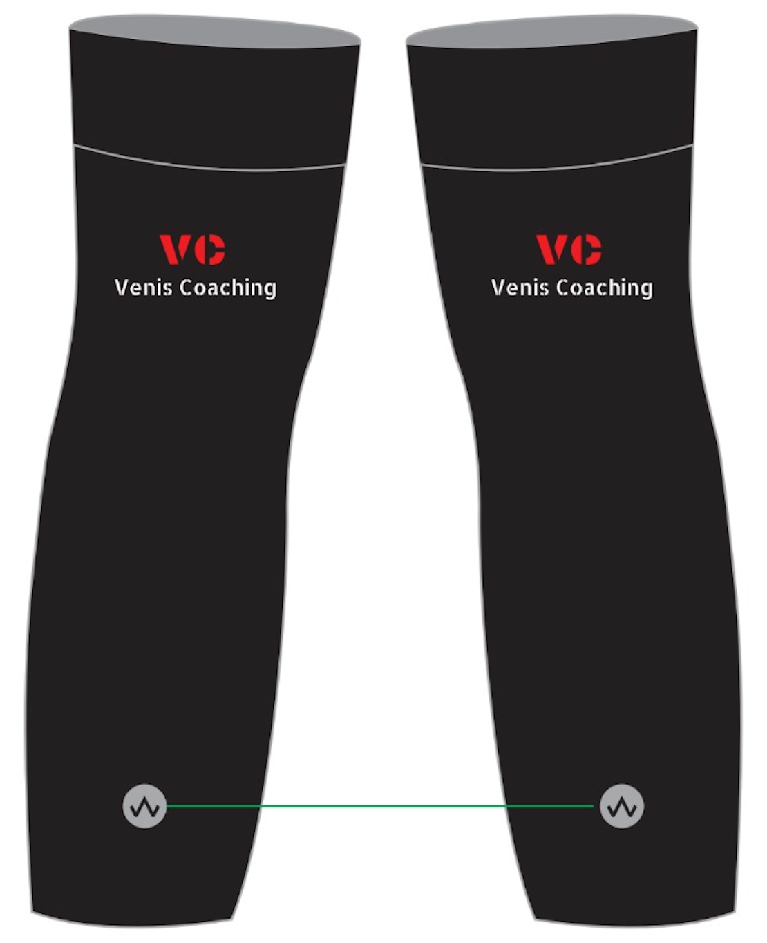 Venis Coaching Aero Pro Calf Sleeves with Gripper