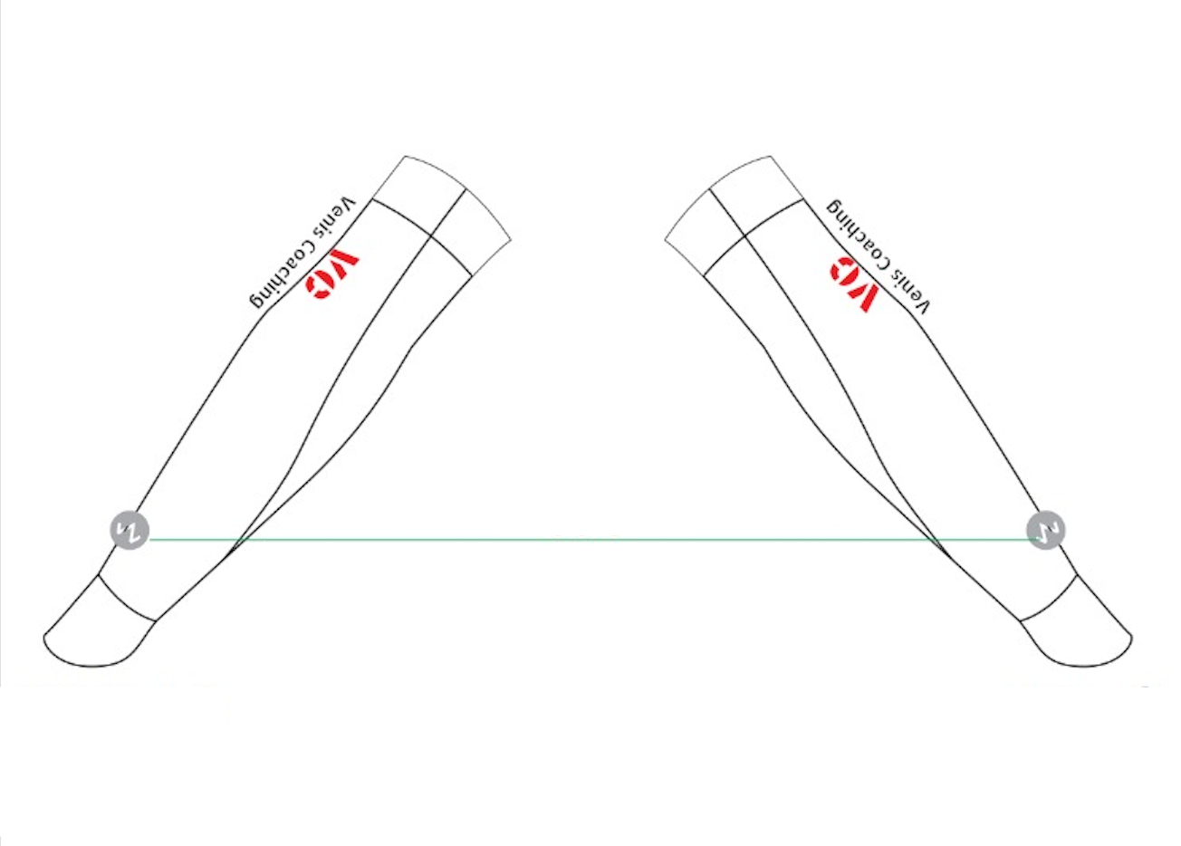 Venis Coaching Arm Warmers