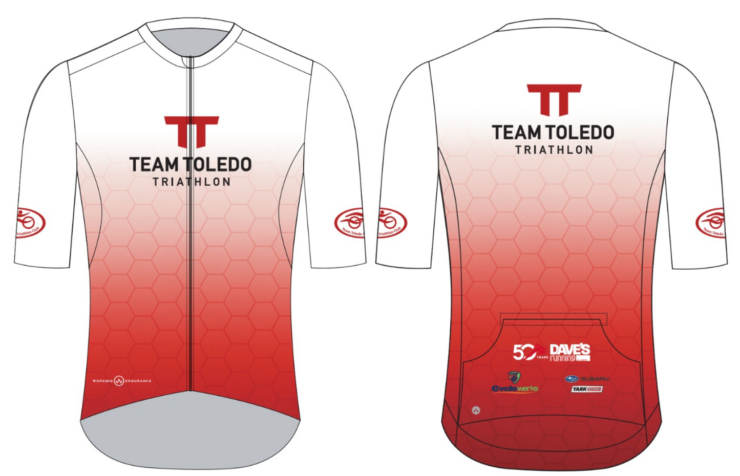 Team Toledo: Aero Pro Triathlon 2 Piece (Top)