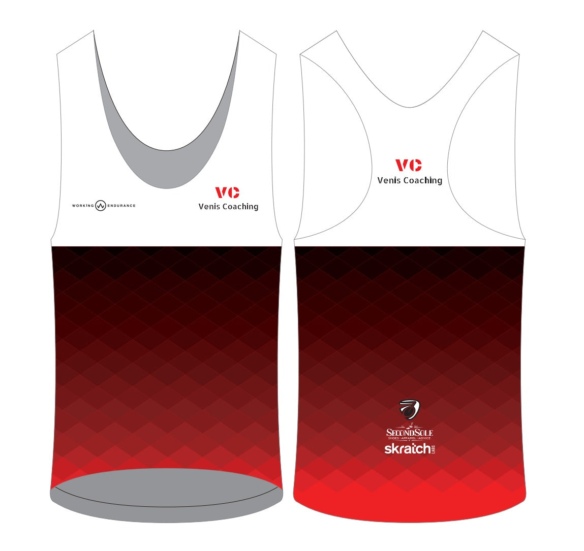 Venis Coaching Competition Race Singlet
