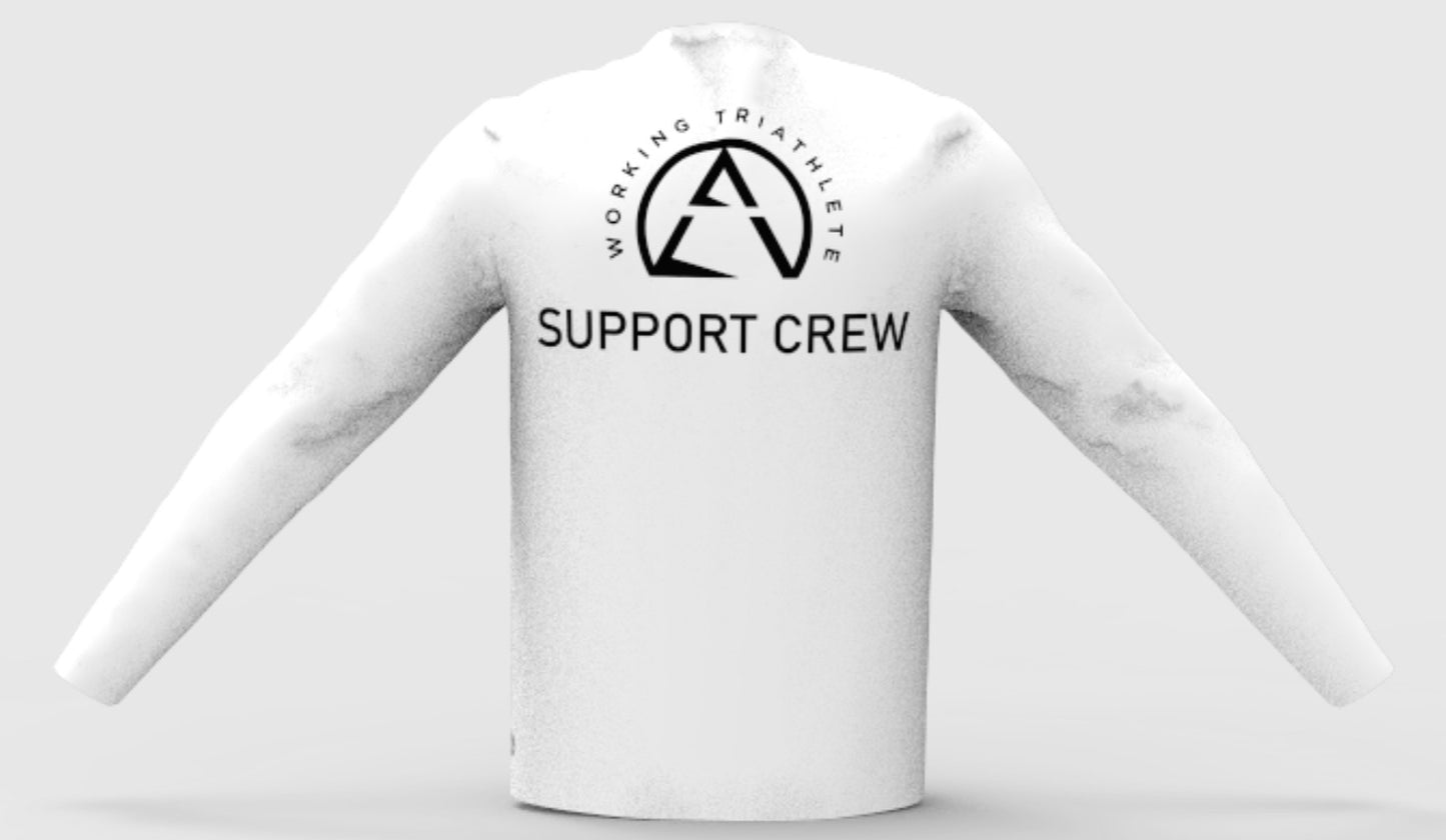 2027 Working Triathlete: Supreme Long Sleeve T-shirt (Support Crew)