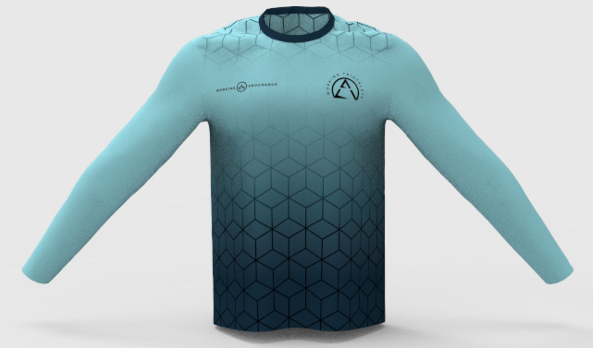 2027 Working Triathlete: Supreme Long Sleeve T-shirt
