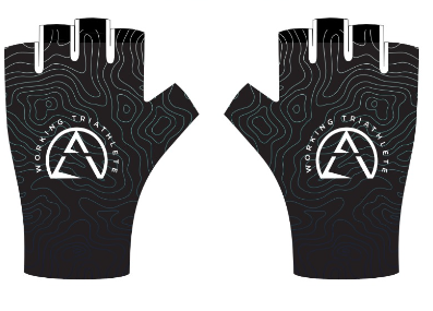 Working Triathlete: Competition Cycling Gloves (Black)