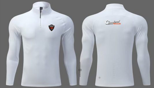 CTC: White Quarter Zip