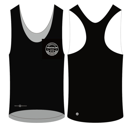 MCT: Ultralight Competition Running Singlet (Black)